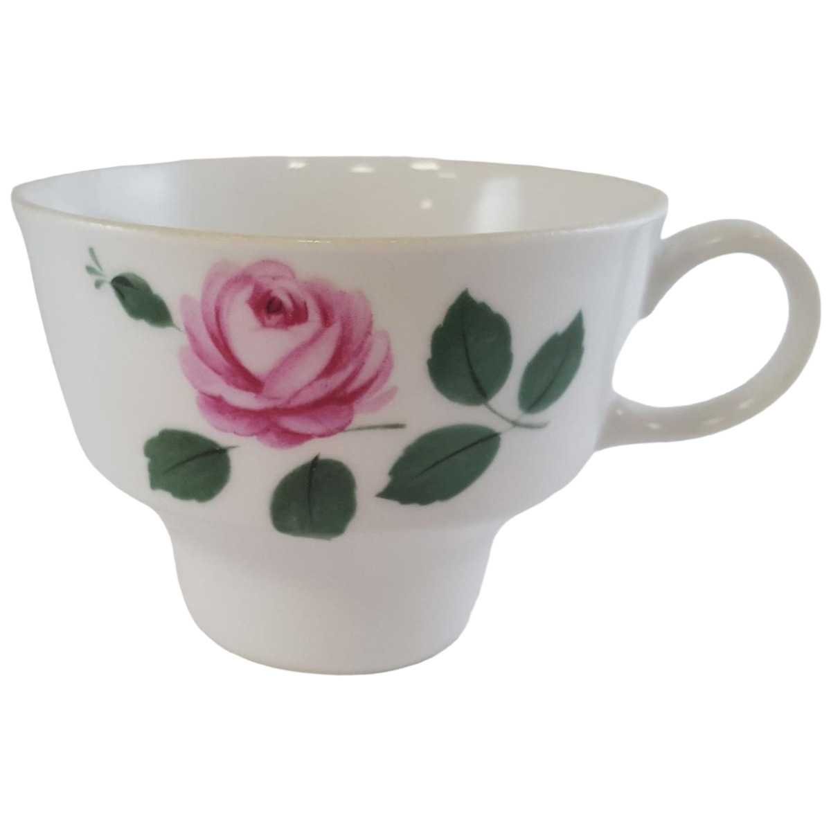 Kaffeetasse Tasse Eschenbach rosa Rose gebraucht - gut