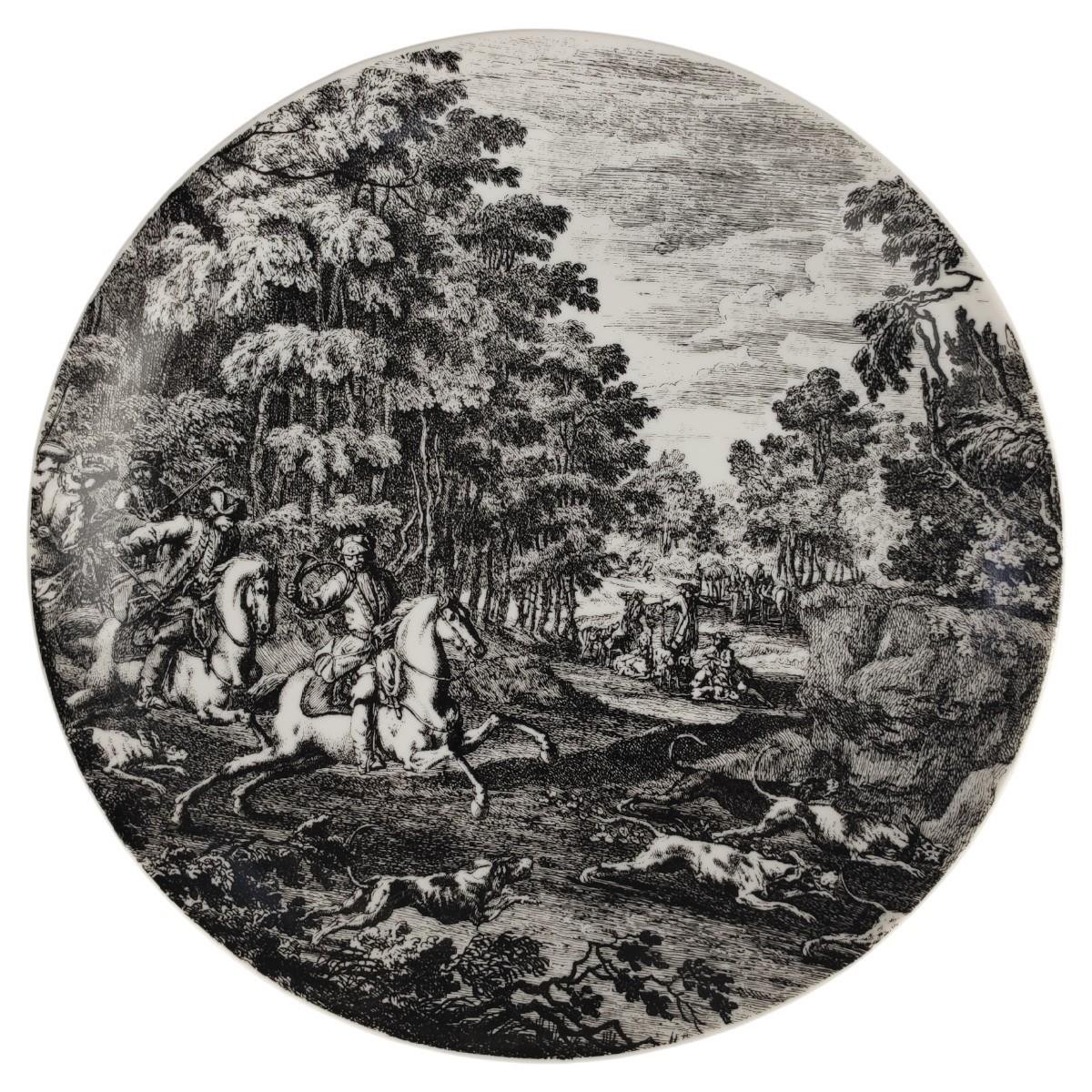 Wandteller Retsch Wunsiedel Die Par Force Jagd gebraucht - sehr gut