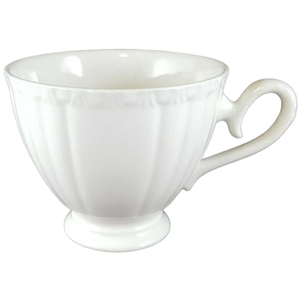 Kaffeetasse Tasse Formano Windsor Weiß gebraucht - neuwertig