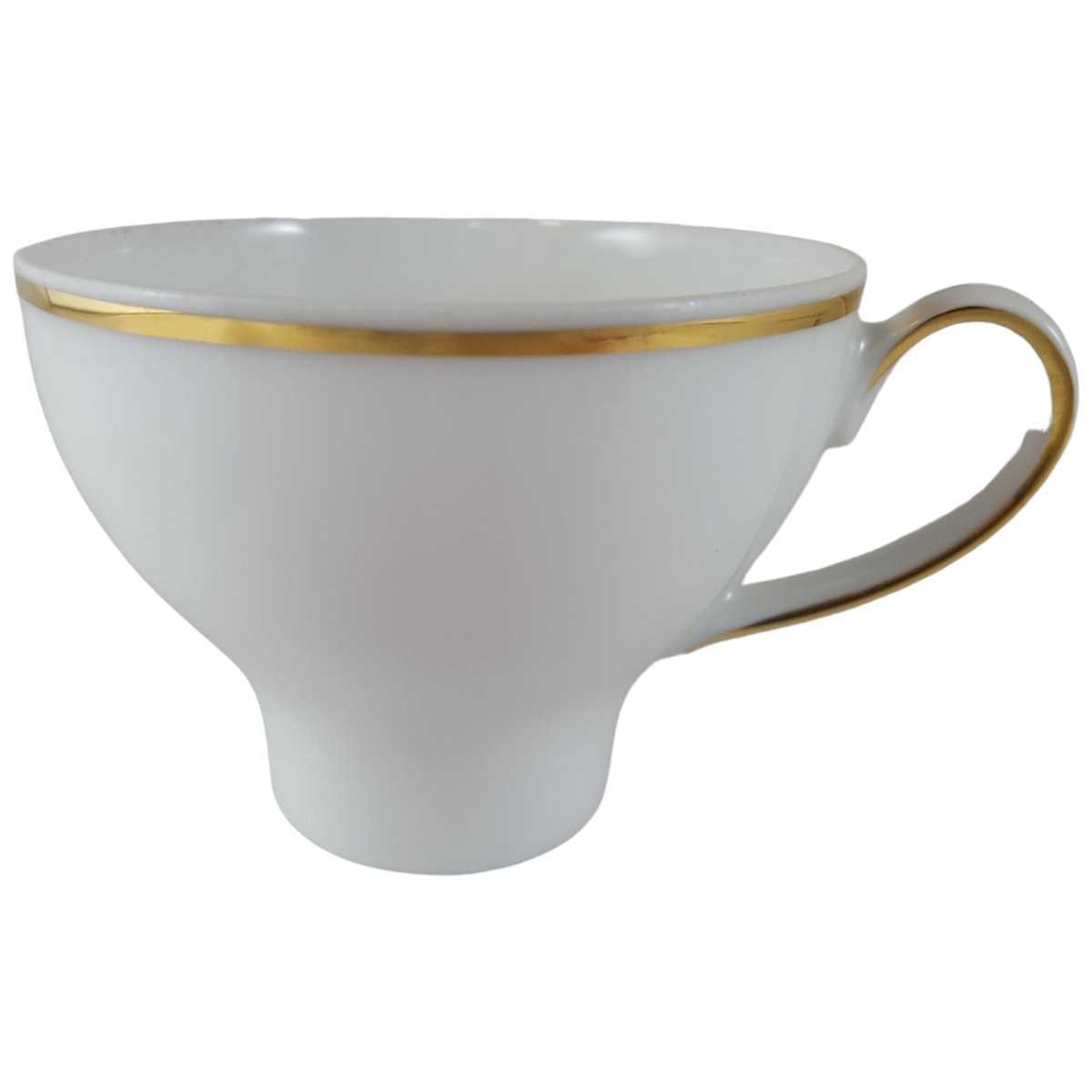 Kaffeetasse Tasse Goldrand Eschenbach Alte Formen 2 mm gebraucht - gut