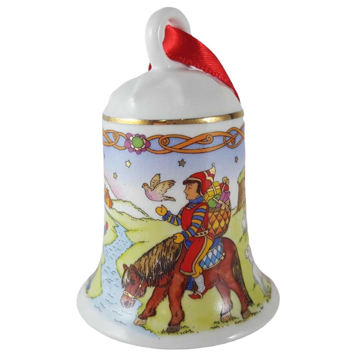 Weihnachtsglocke Hutschenreuther gebraucht - sehr gut 2009 Island