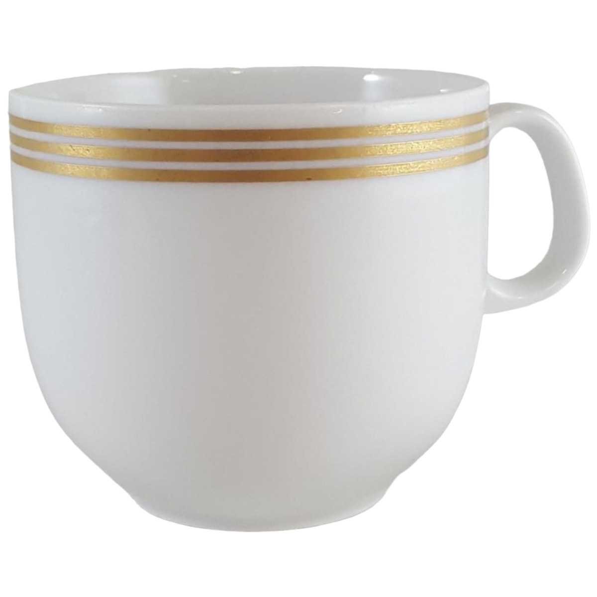 Kaffeetasse Tasse Arzberg Brasilia Goldstreifen gebraucht - gut