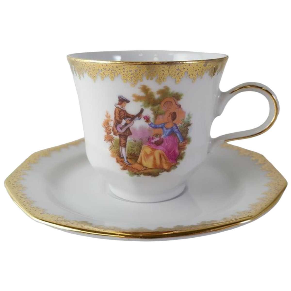 Espressotasse mit Untertasse & Winterling Marktleuthen Fragonard Modell 1