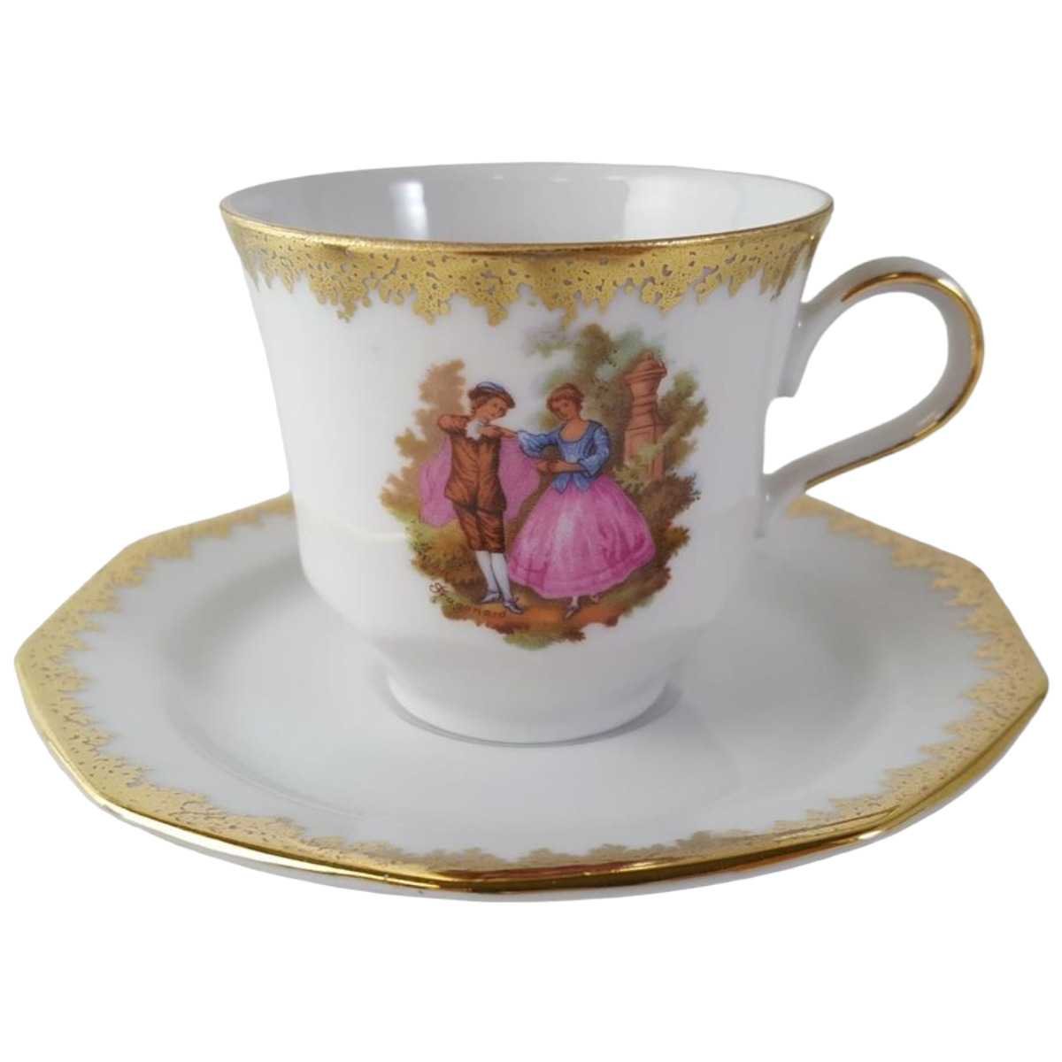 Espressotasse mit Untertasse & Winterling Marktleuthen Fragonard Modell 3