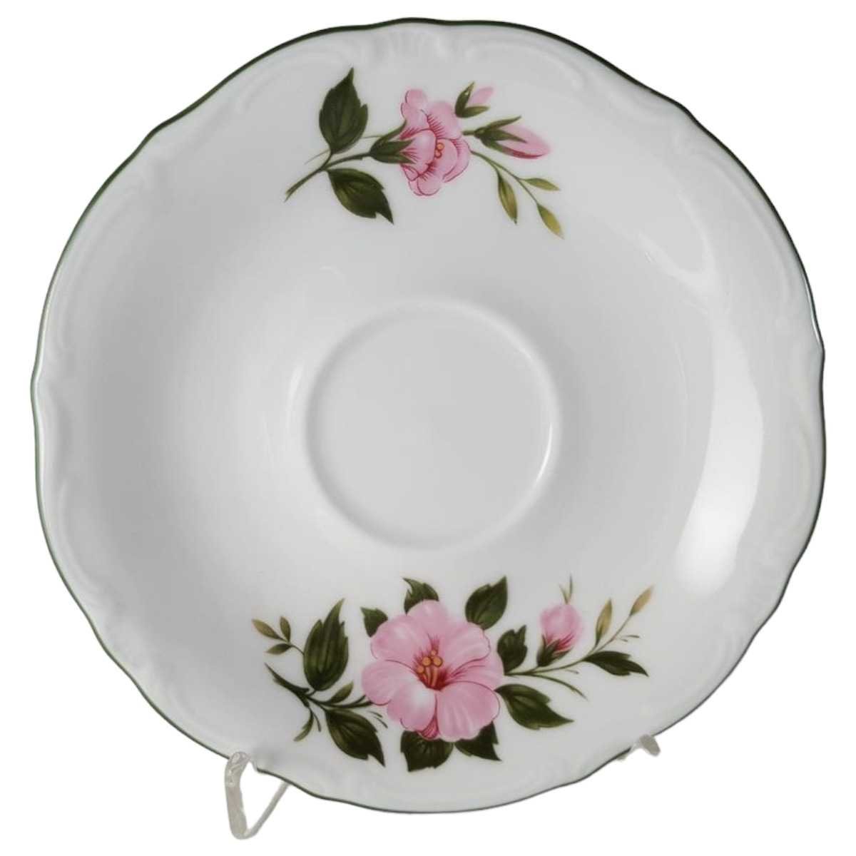 Untertasse für Kaffee 14,9 cm Winterling Kirchenlamitz Wildrose gebraucht - gut