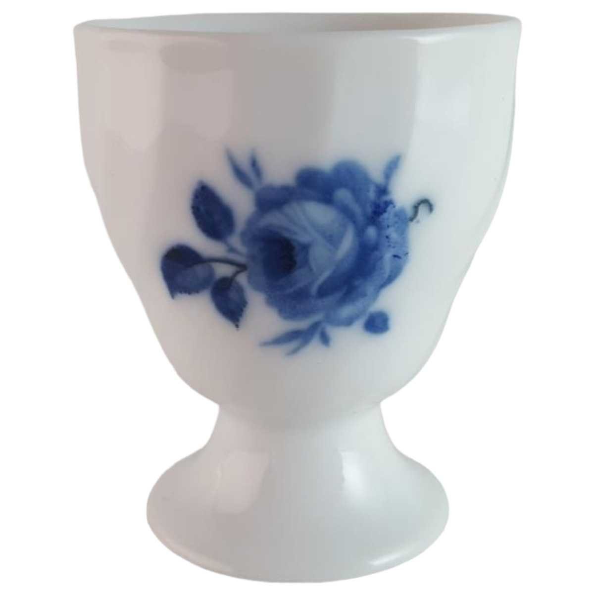 Eierbecher Royal Tettau Annette blaues Blumendekor Blumen gebraucht - sehr gut