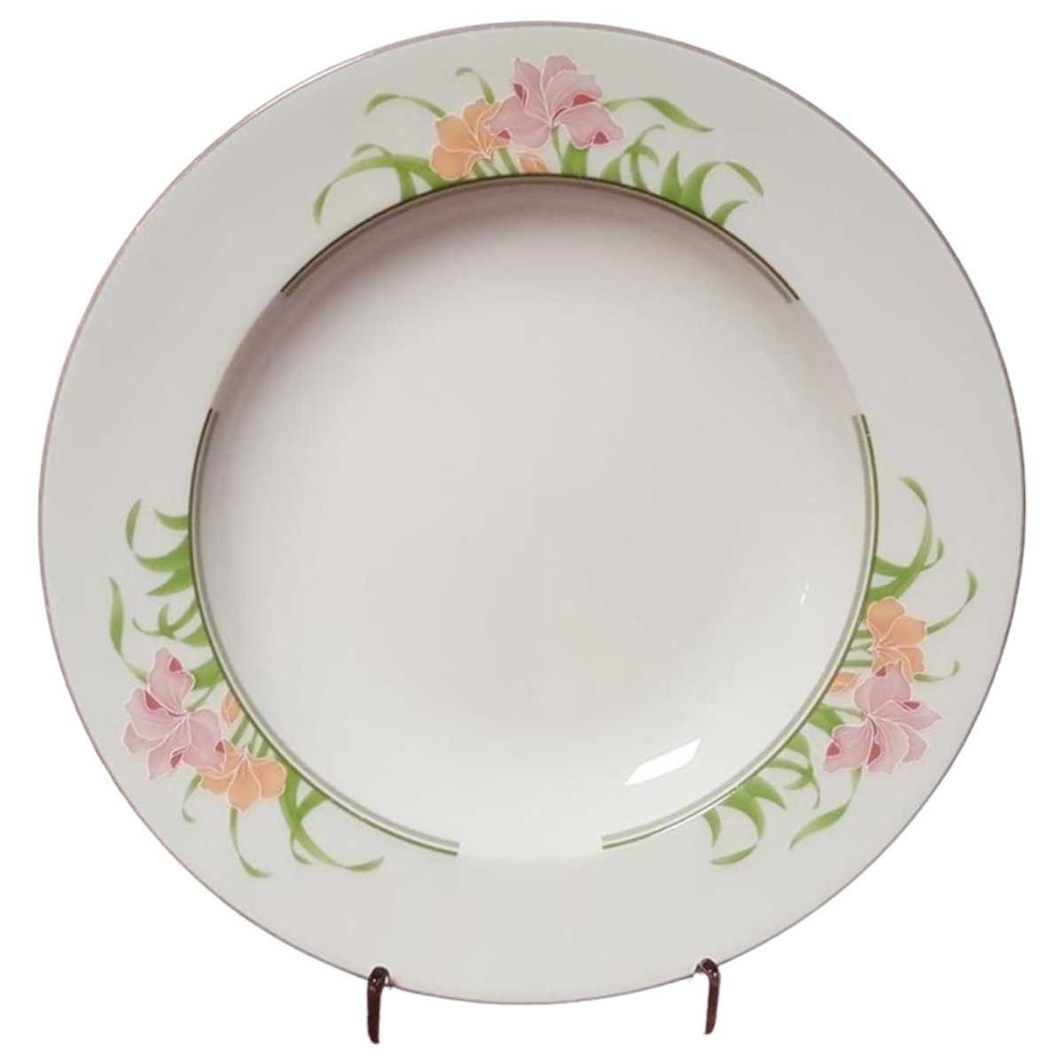 Suppenteller 22,5 cm Winterling Marktleuthen Blumen gebraucht - gut