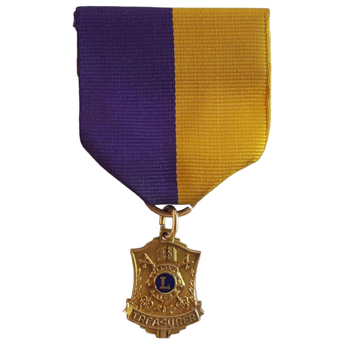 Auszeichnung Lions Club Treasurer Gold 10 K