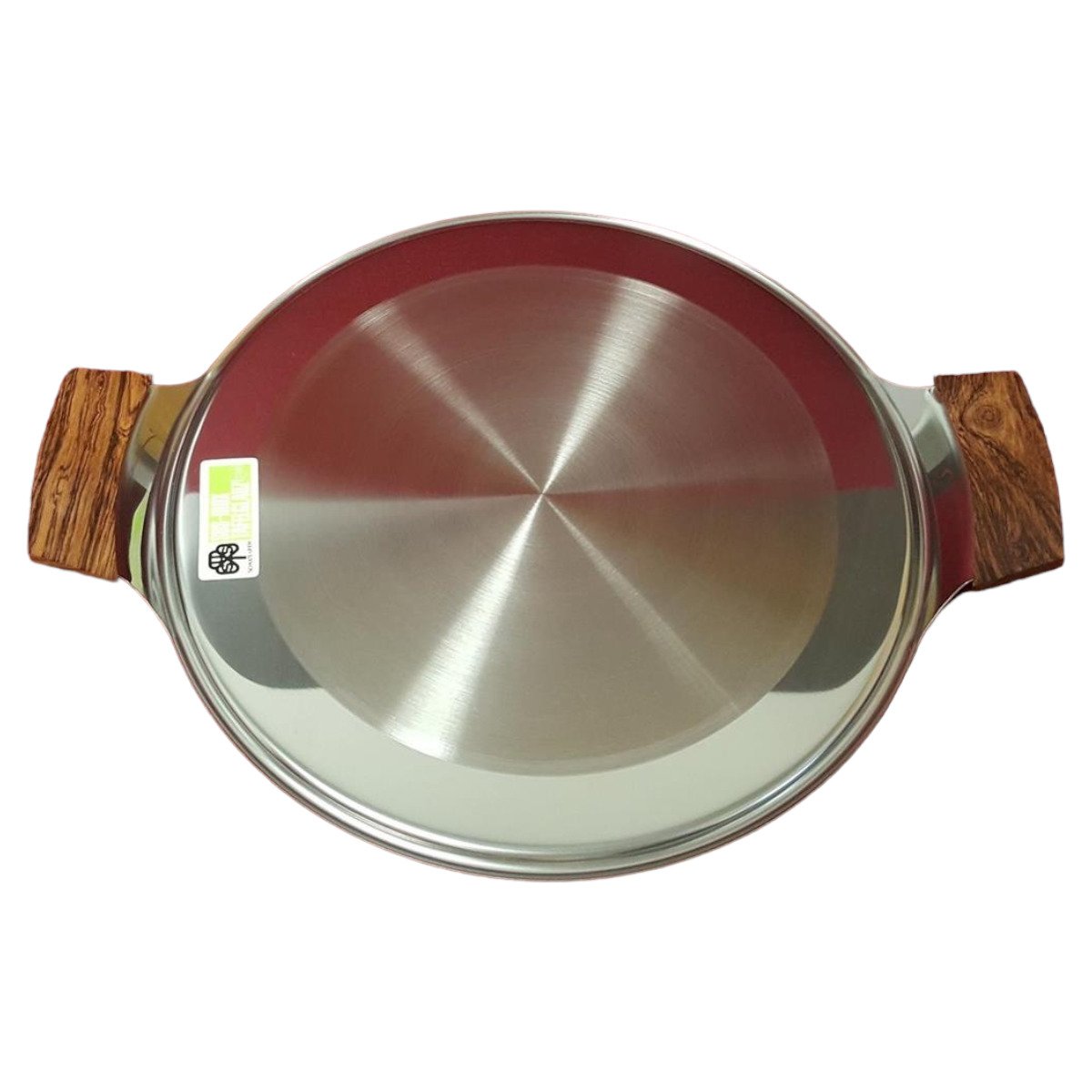 Tortenplatte Tortenständer 30 cm SuS Inox Silber gebraucht - gut