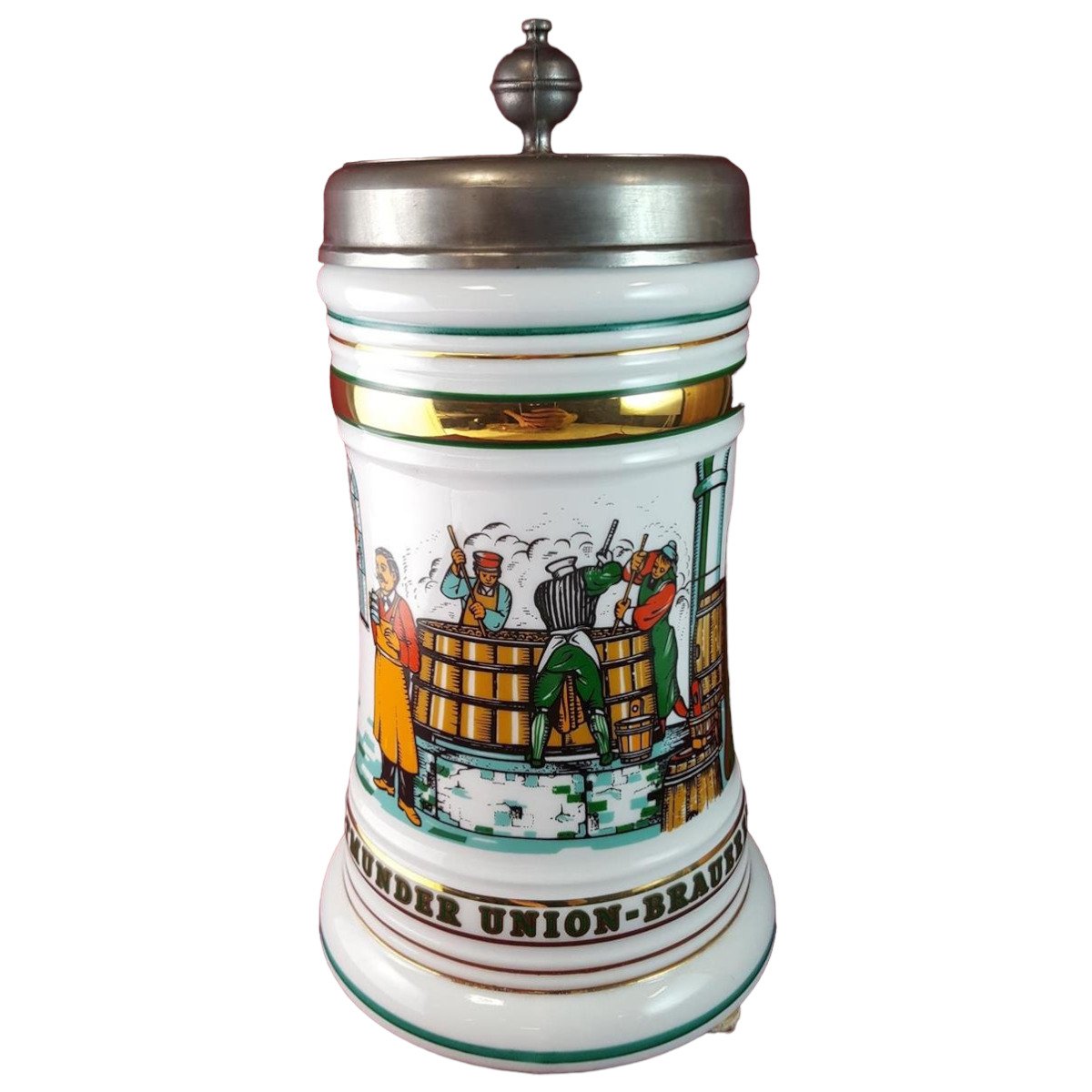 Bierkrug Jahreskrug groß Dortmunder Union gebraucht - sehr gut