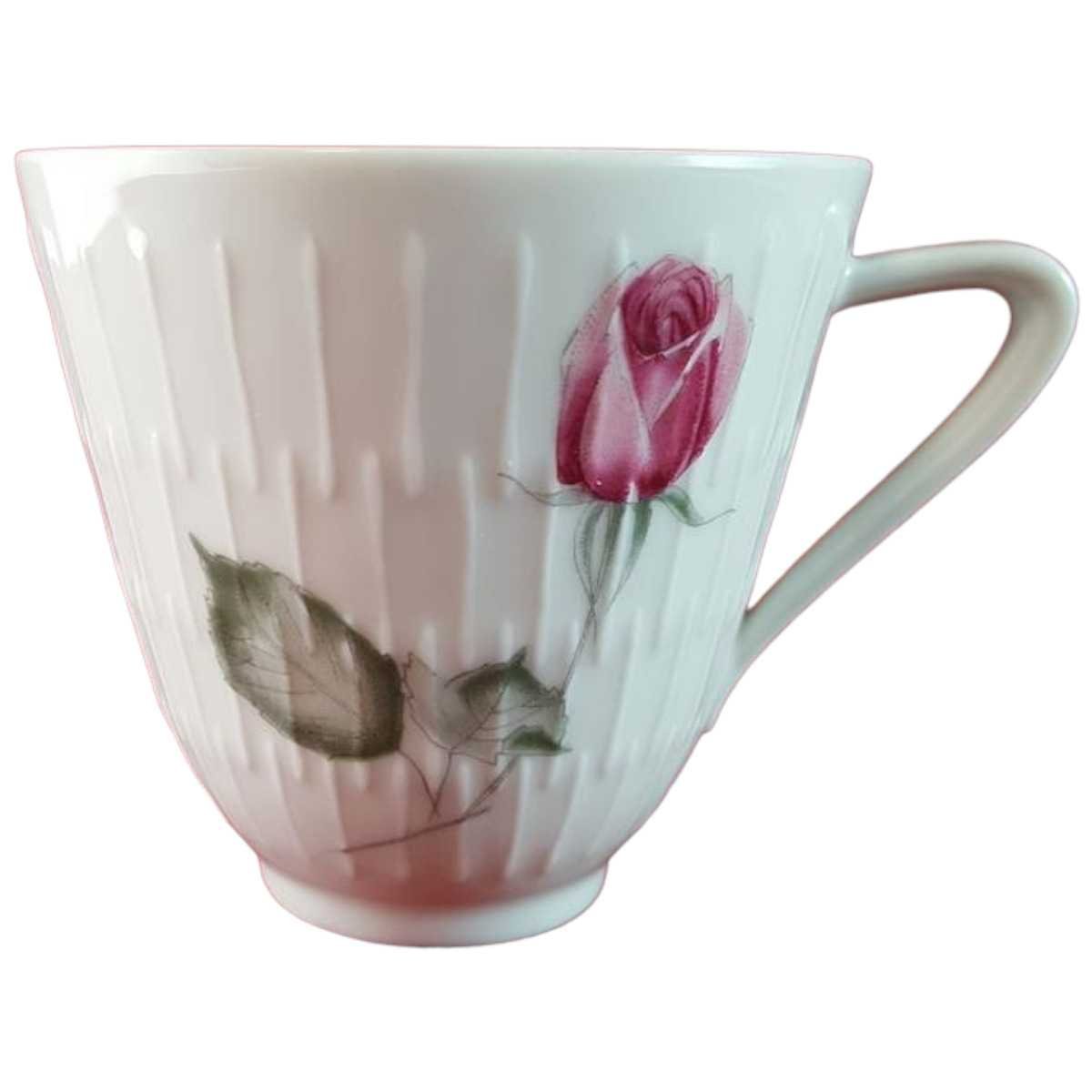 Kaffeetasse Tasse Hutschenreuther Apart Rosendekor gebraucht - sehr gut