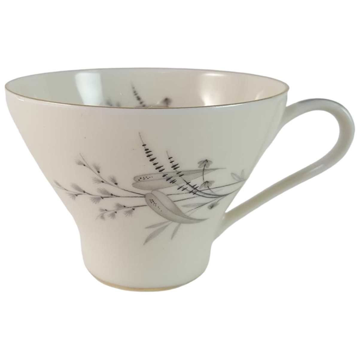 Kaffeetasse Tasse Edelstein Bavaria Gräser 20764 Elfenbein gebraucht - gut