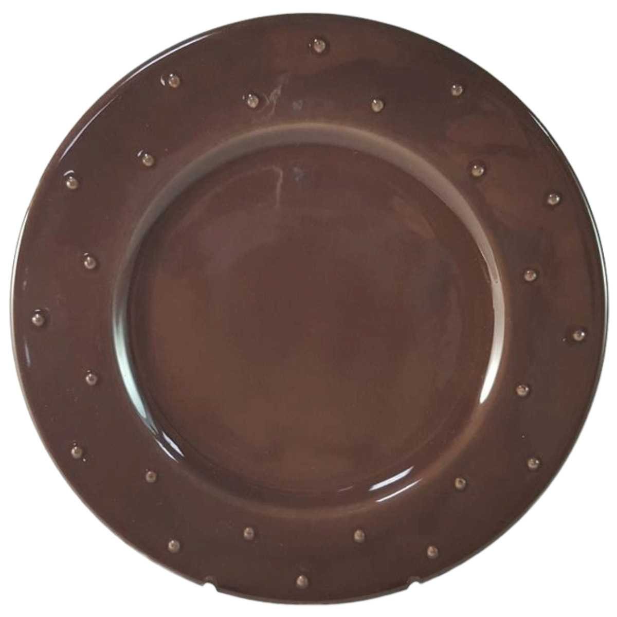 Kuchenteller Dessertteller Frühstücksteller 21,3 cm Waechtersbach ReaLife Basic Equipment braun gebraucht - gut