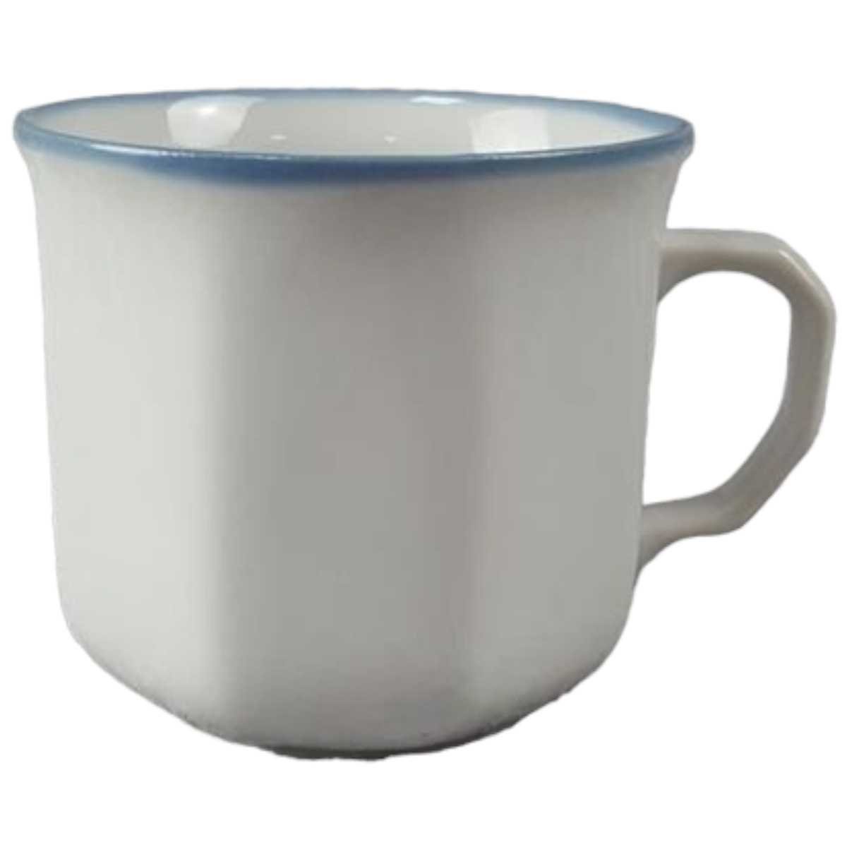 Kaffeetasse Tasse Burg Lindau Blaue Linie gebraucht - gut