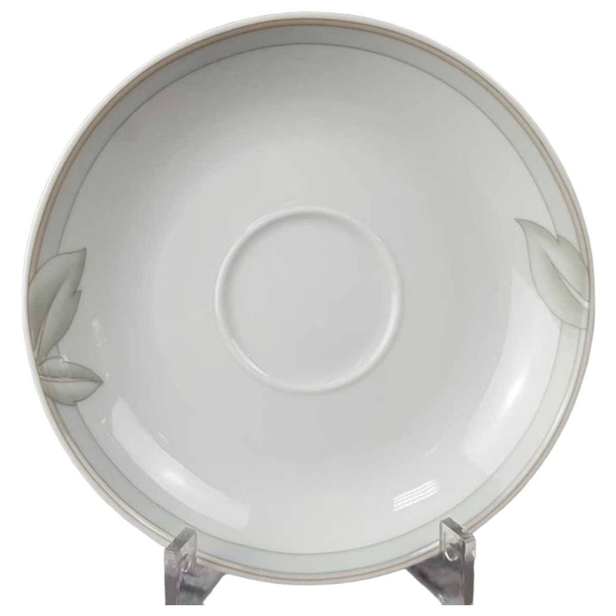 Untertasse für Kaffee 13,8 cm Eschenbach Valencia 1495 rosa Blumen gebraucht - gut