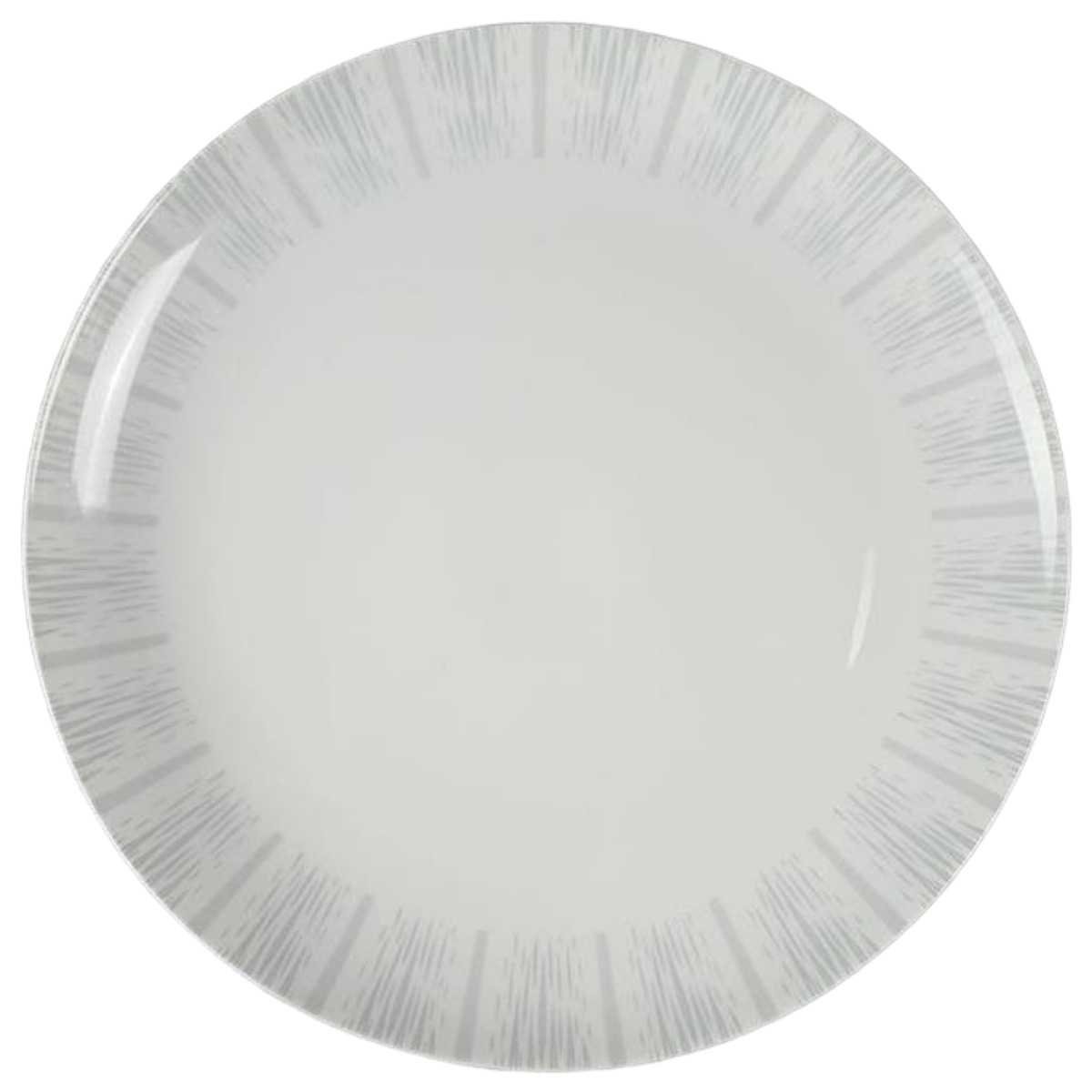 Servierplatte Tortenplatte Tortenständer Kaiser Porzellan Alka Kunst Grau gebraucht - gut