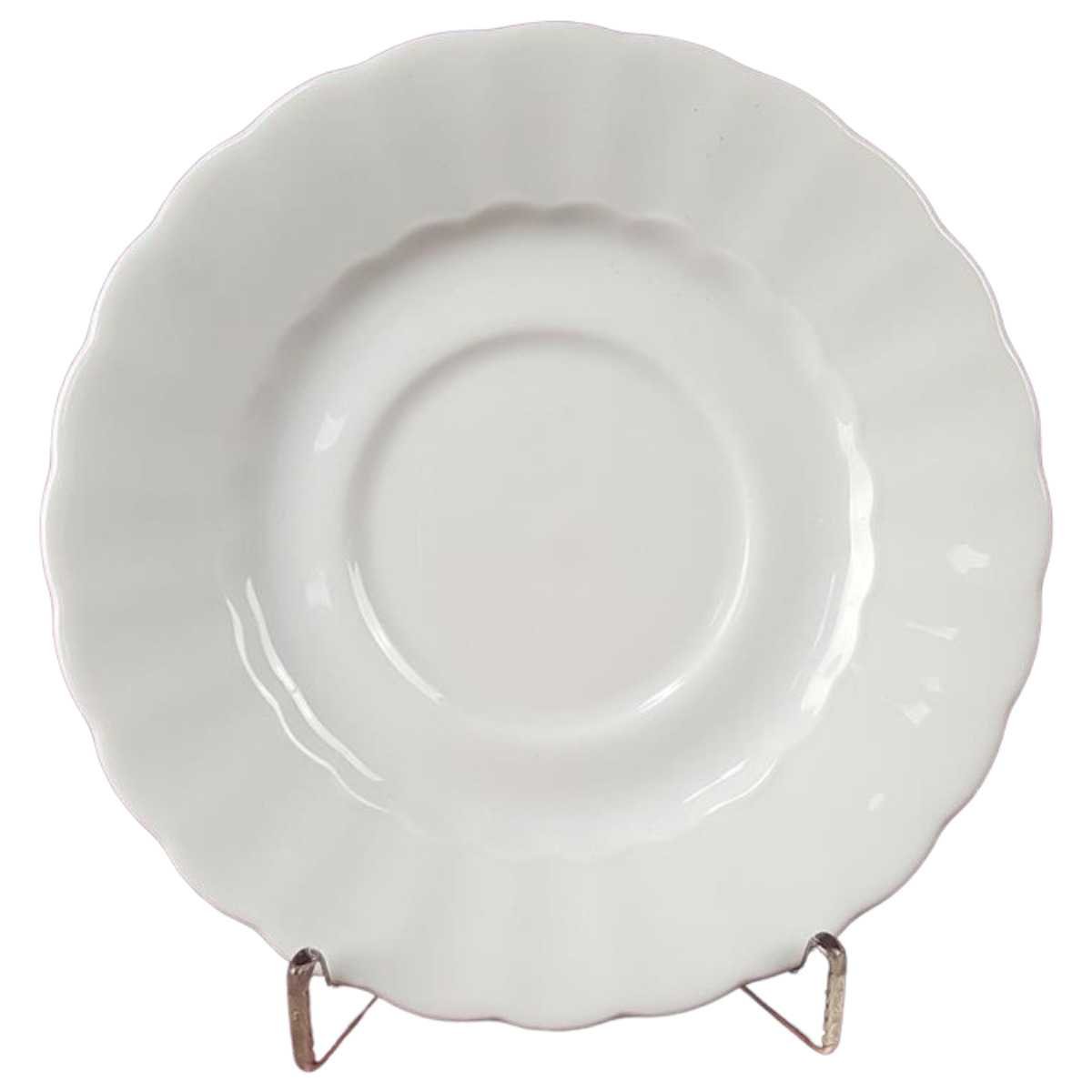 Untertasse für Kaffee 15 cm Eschenbach Bayreuth Weiß gebraucht - akzeptabel