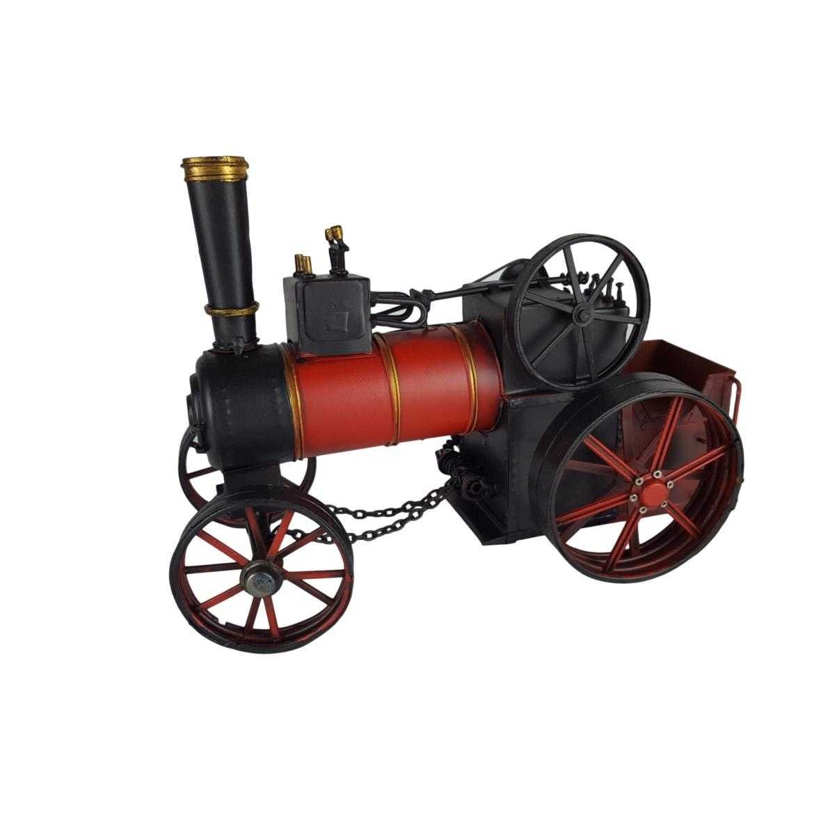 Blechmodell Blechauto Blechtraktor Dampftraktor Traktor Eisen Antik-Stil
