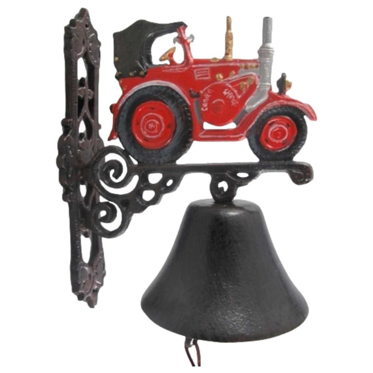 Wandglocke Türglocke Türklopfer Gusseisen Traktor