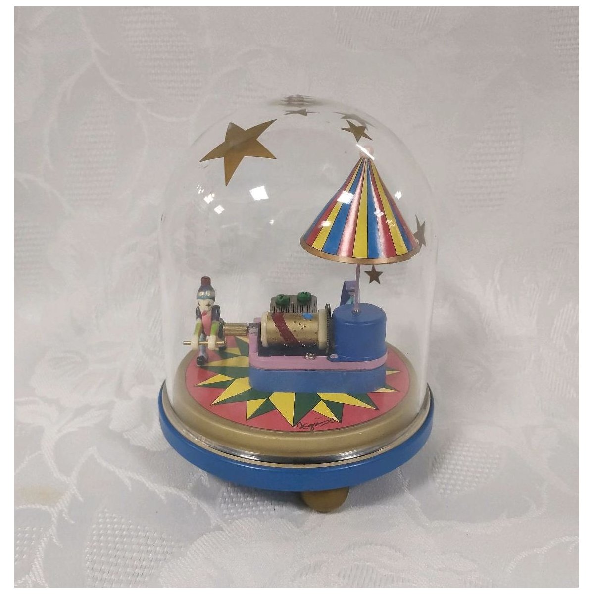 Sankyo Pierrot de Pierre Spieluhr Clown Musical Box