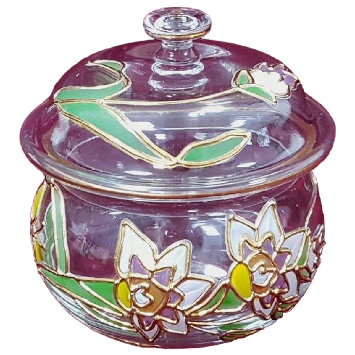 Deckeldose 13,5 cm Nagel gebraucht - gut