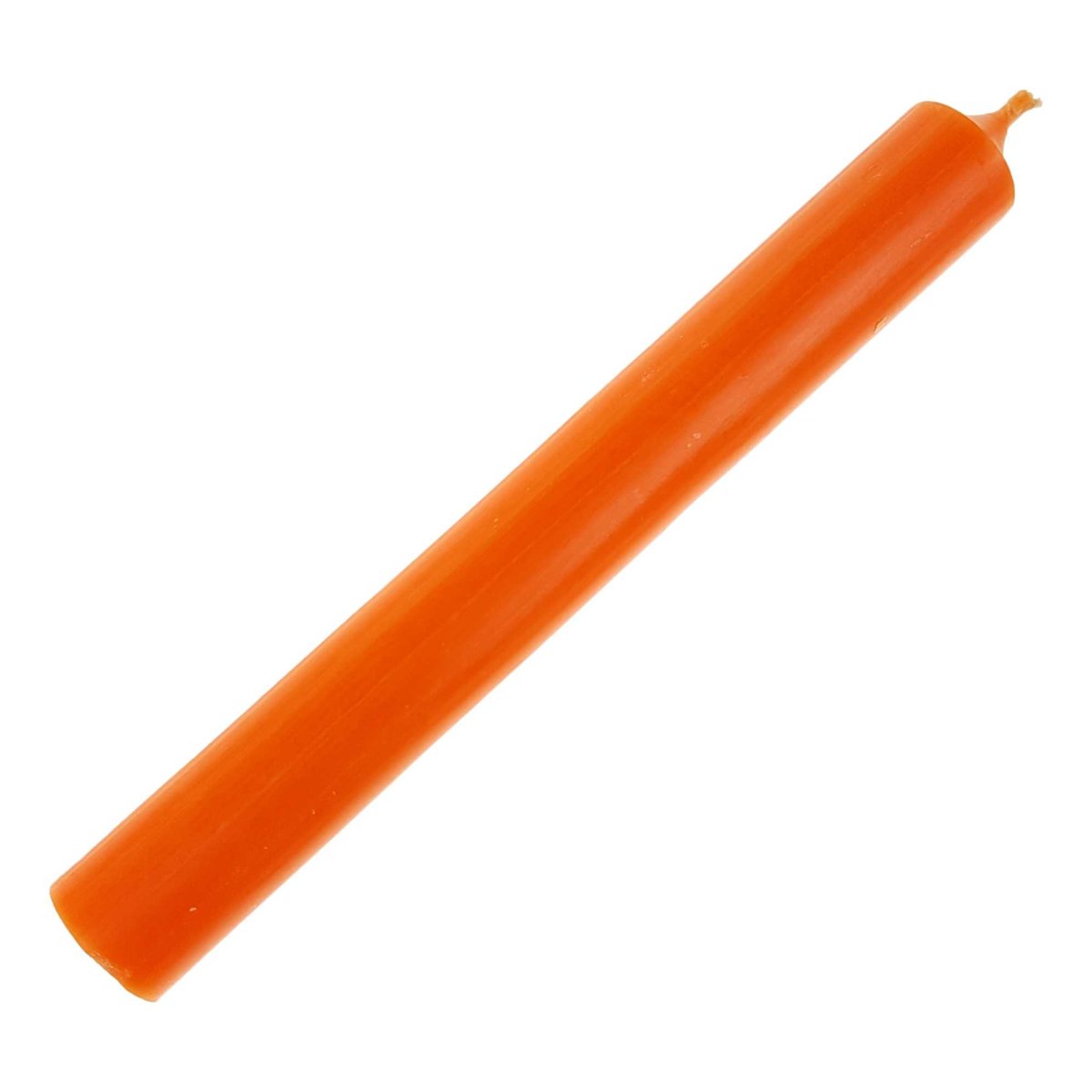10 Stabkerzen 180x22 mm Kerzen Candle verschiedene Farben Kerzenfarm 04-orange