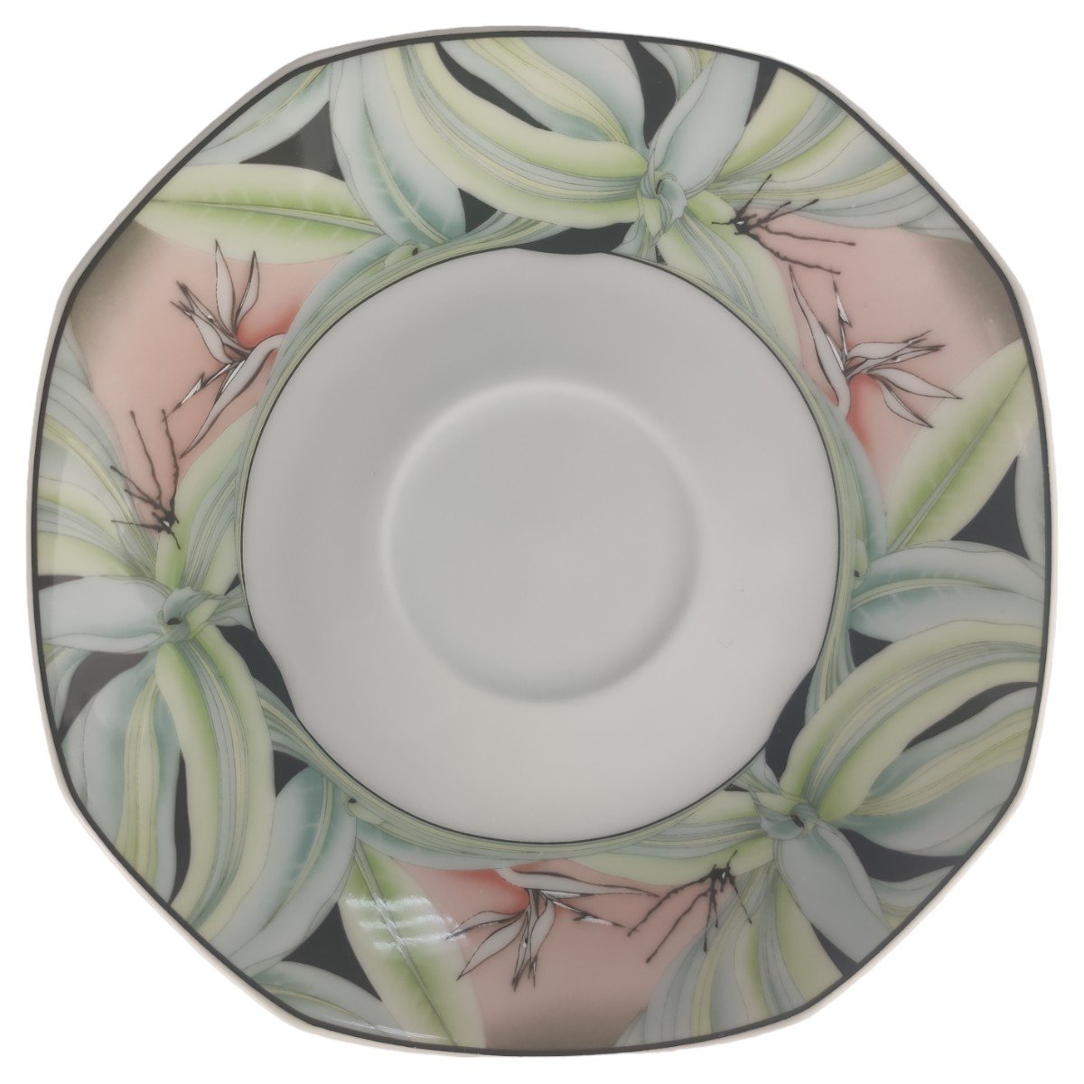 Untertasse für Kaffee Eschenbach Domus Florida gebraucht-neuwertig