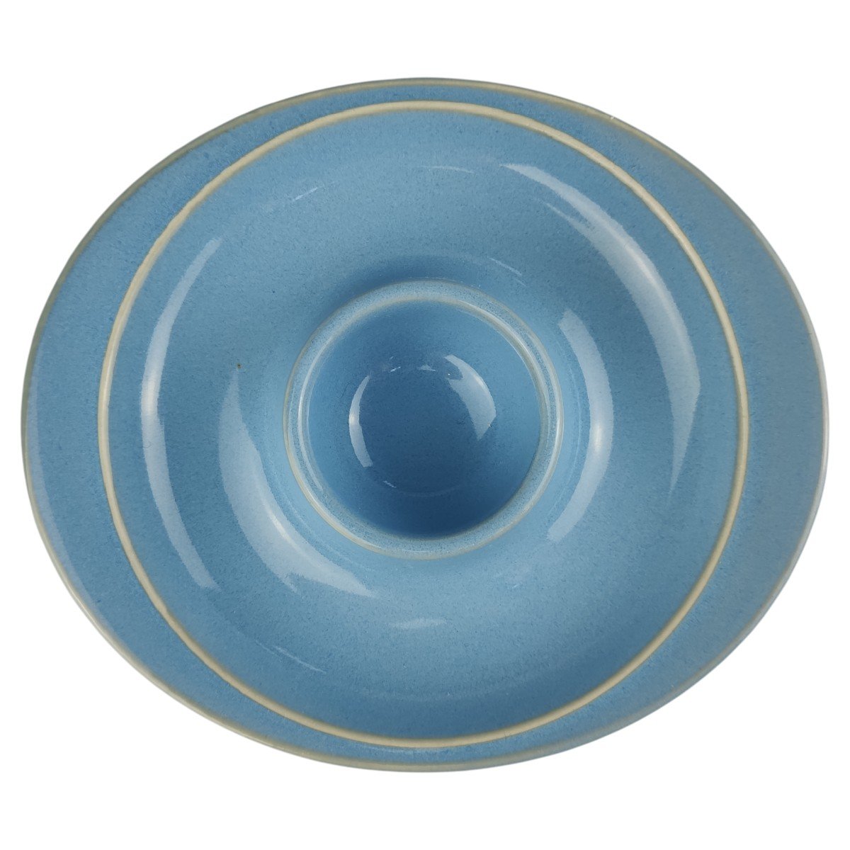 Eierbecher mit Schalenablage Thomas Casa Azzuro Blau gebraucht - neuwertig