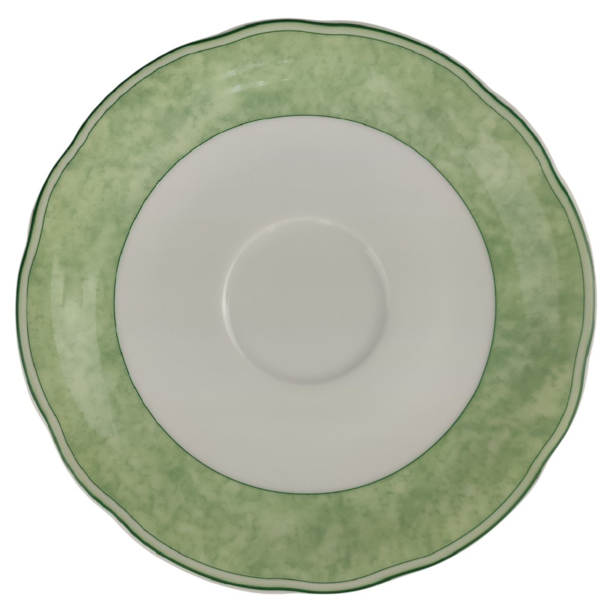 Untertasse für Kaffee 14,7 cm TCM Tchibo Rote Blüte gebraucht - sehr gut