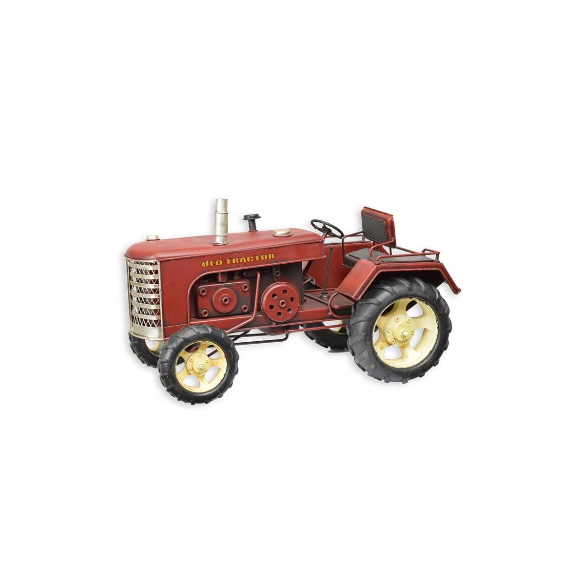 Blechmodell Traktor Oldtimer Rot
