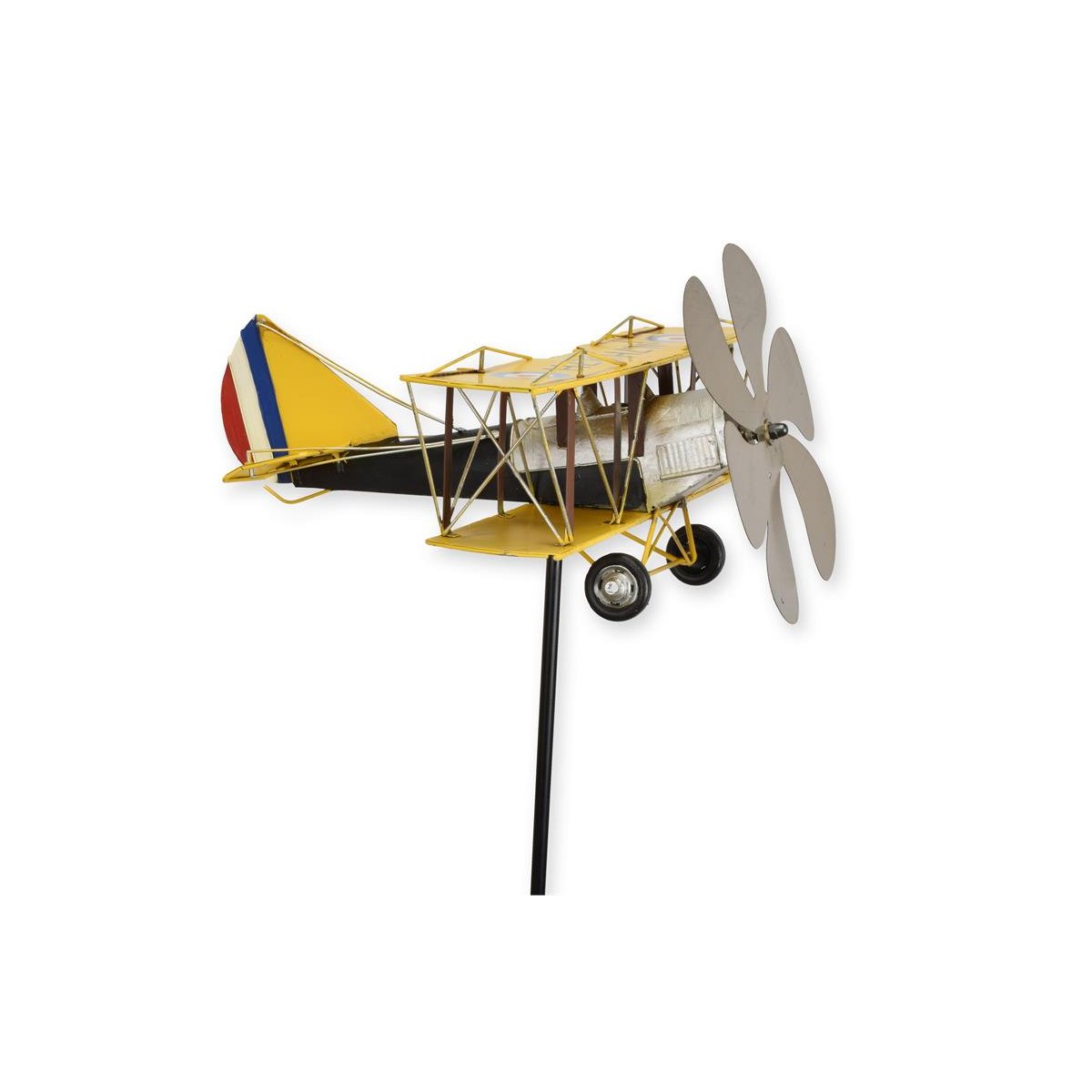 Windspiel Blech Flugzeug