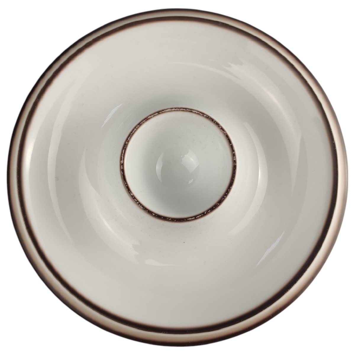 Eierbecher mit Schalenablage Thomas Scandic Shadow braun gebraucht - gut