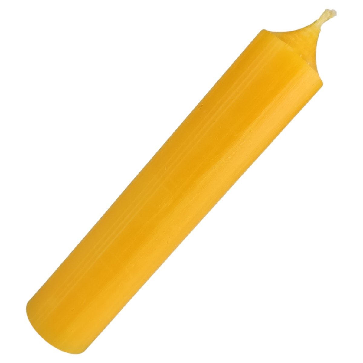 5 Stabkerzen 100x22 mm Kerzen Candle verschiedene Farben Kerzenfarm 03 gelb