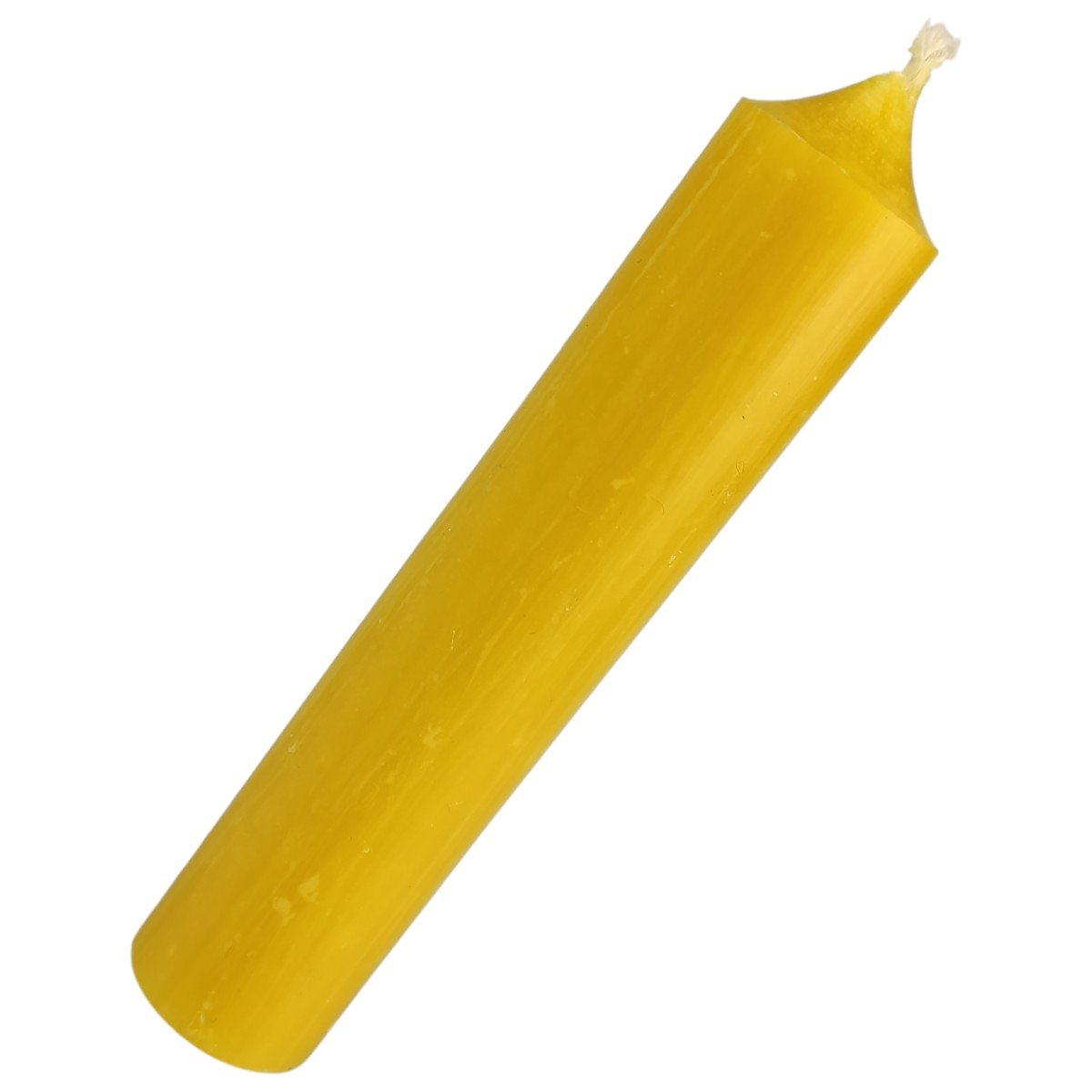 5 Stabkerzen 100x22 mm Kerzen Candle verschiedene Farben Kerzenfarm 42 currygelb