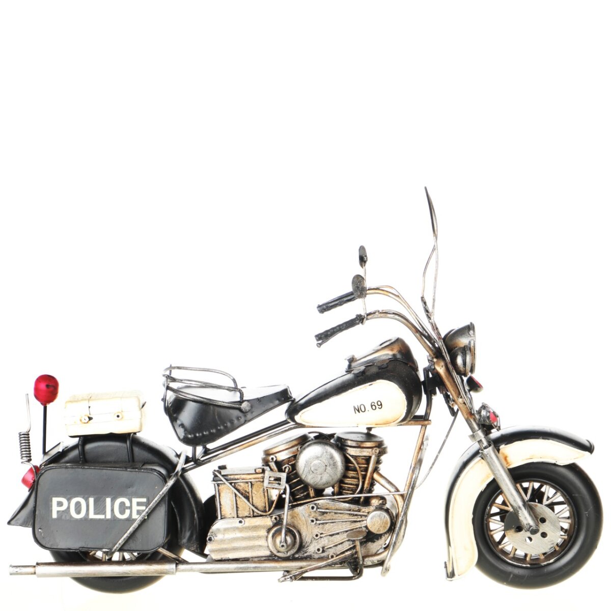Blechmodell Polizei Motorrad