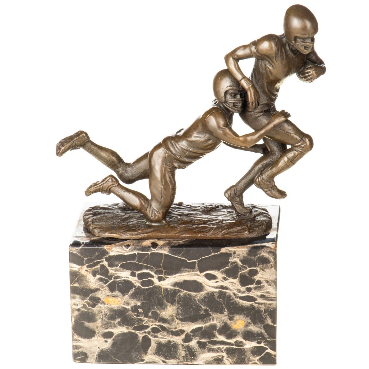 Bronzefigur American Football