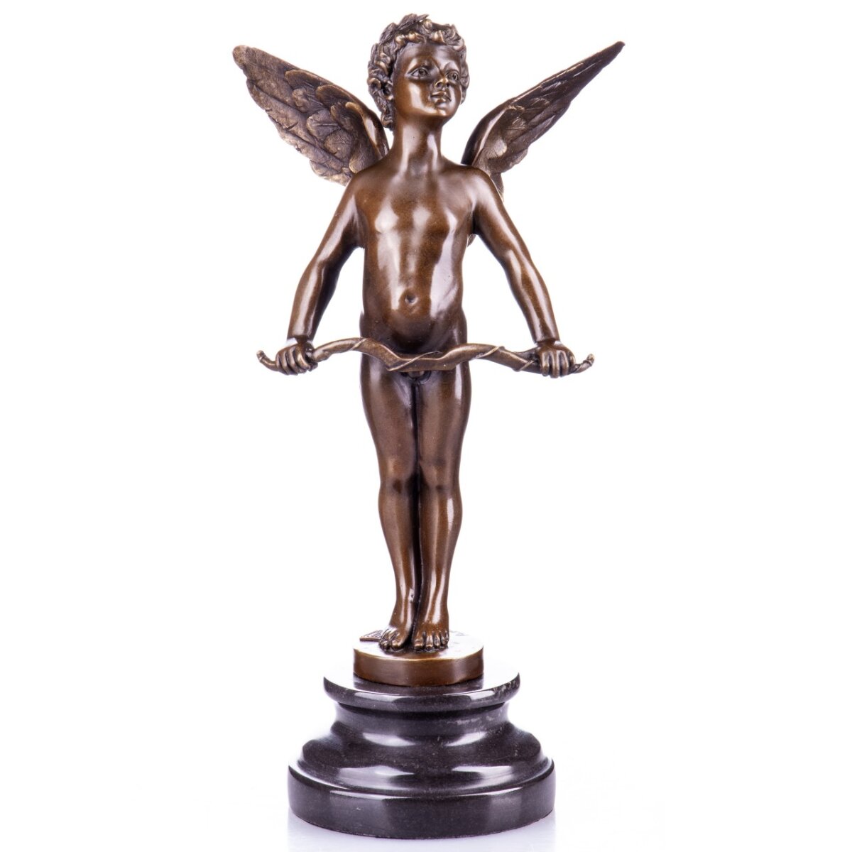 Bronzefigur Engel Vici nach A.Moreau