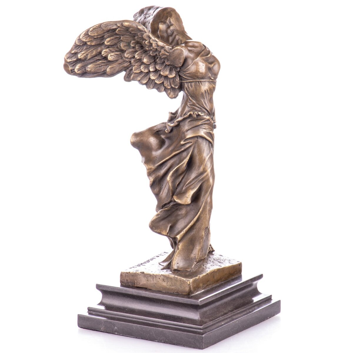Bronzefigur Nike von Samothrake
