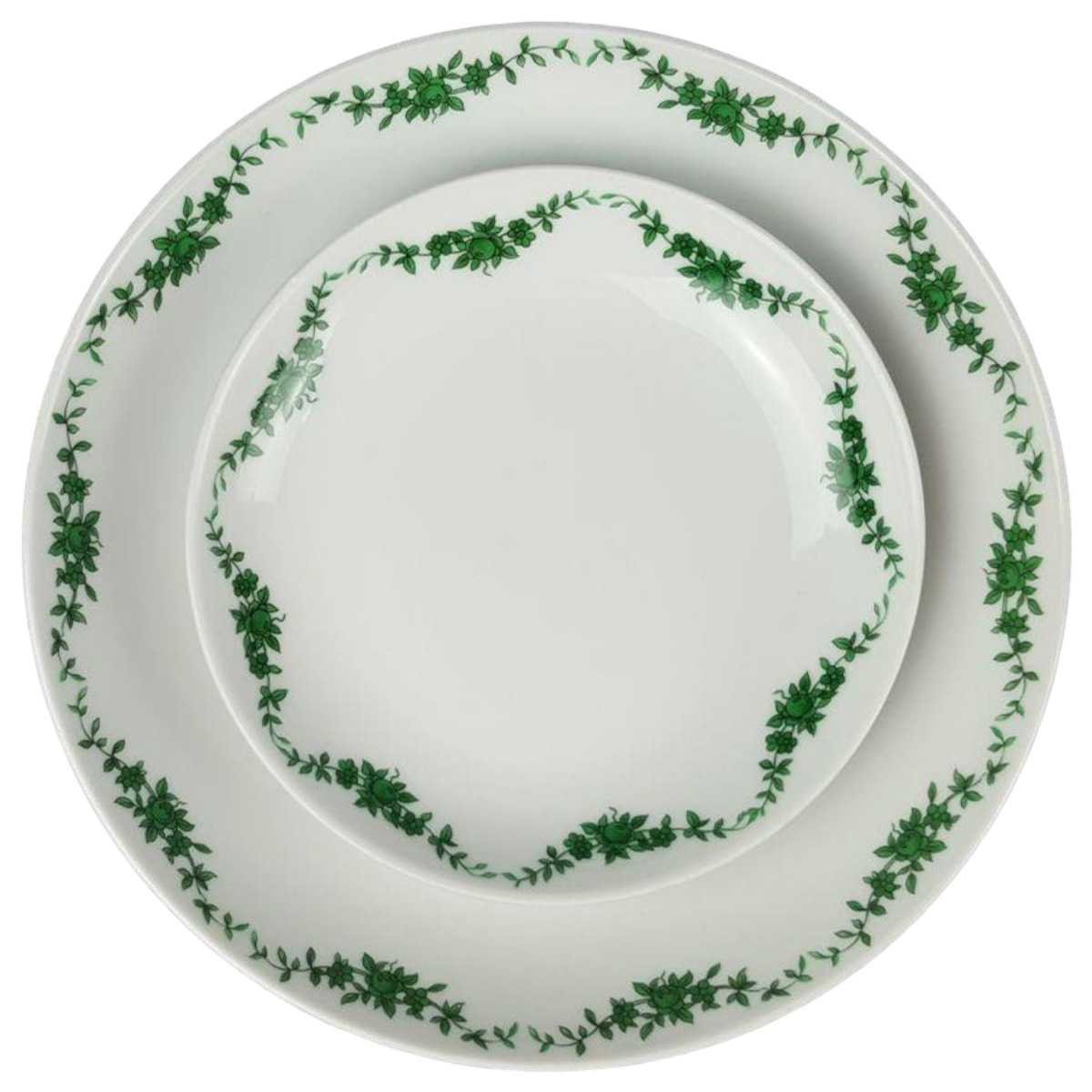 2er Set Teller Fürstenberg Alt Schlossgarten 02762 gebraucht - gut