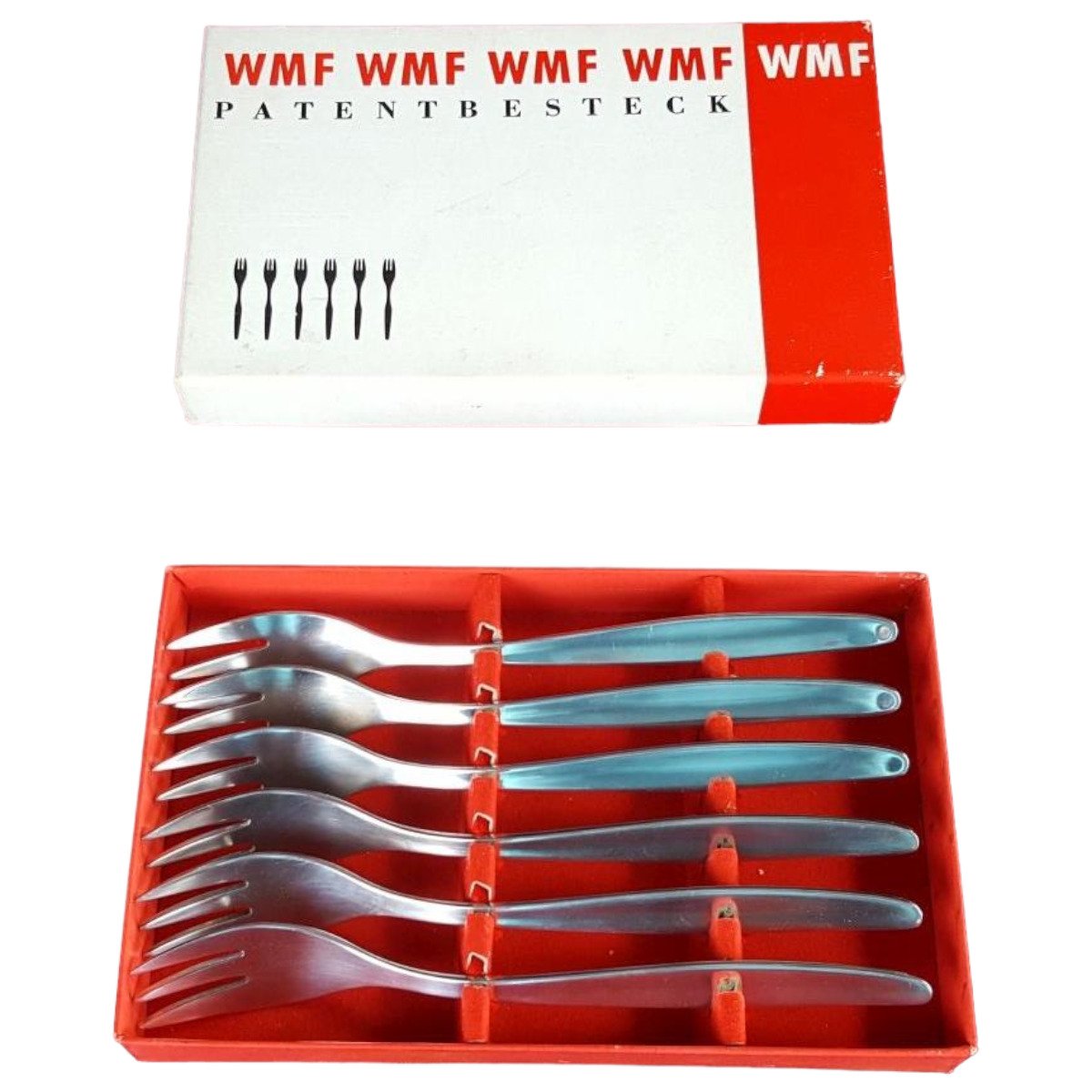 Kuchengabeln 30 cm Krupp Berndorf Silber gebraucht - sehr gut