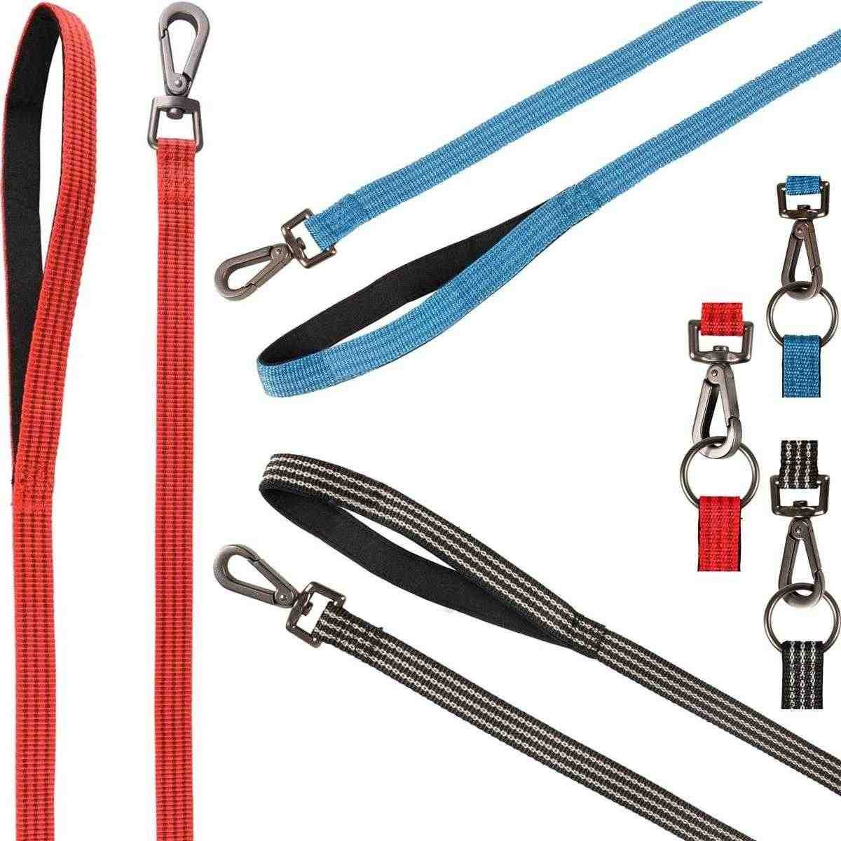 Hundeleine Hunde Leine Flamingo Jannu Rot 100 cmx20 mm