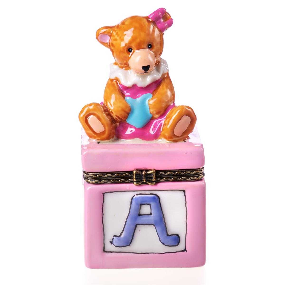 Döschen Dose Porzellan Teddybär #62735