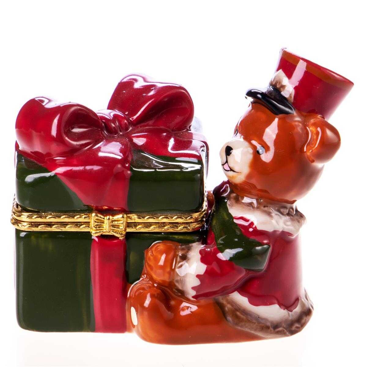Döschen Dose Porzellan Teddybär #62736