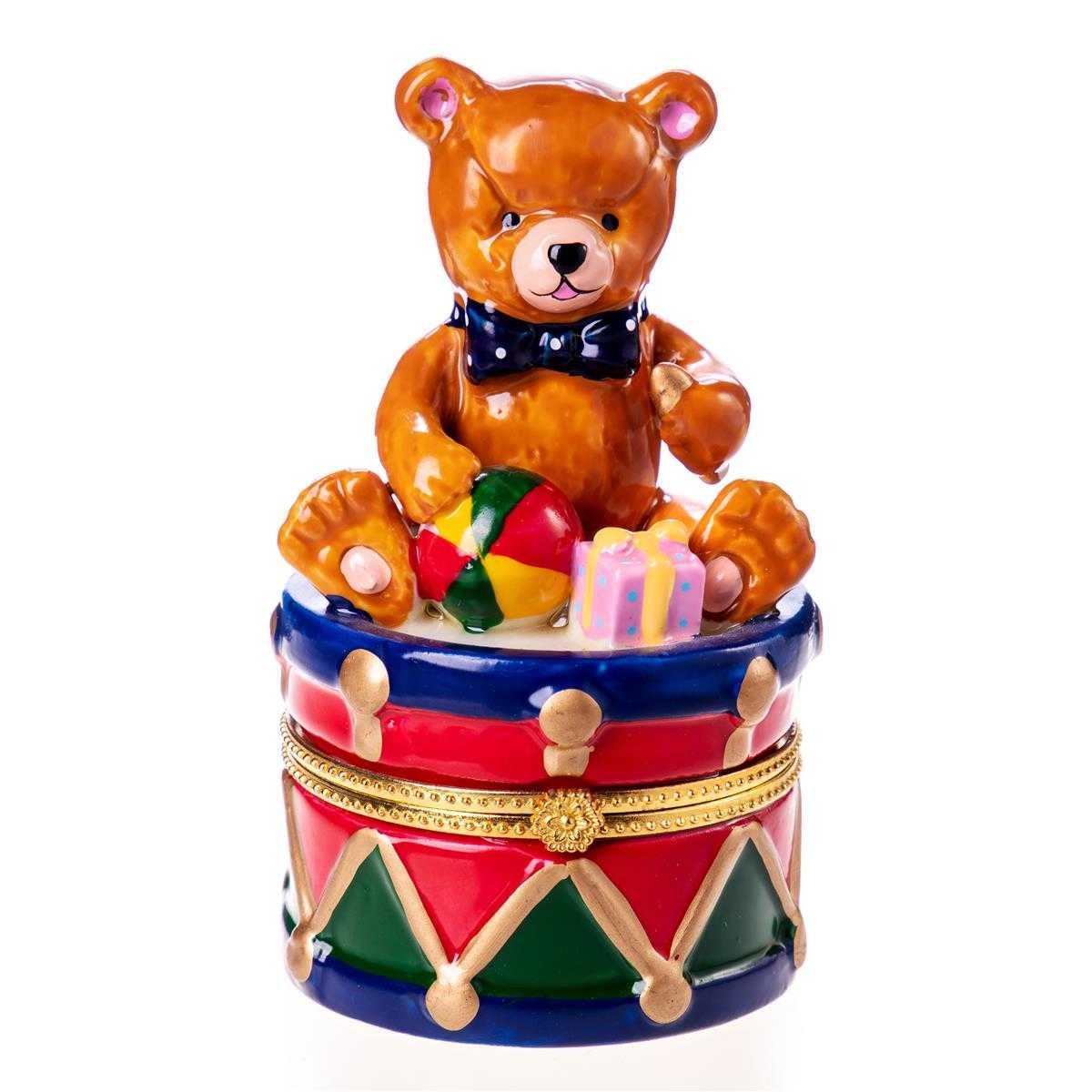 Döschen Dose Porzellan Teddybär #62740