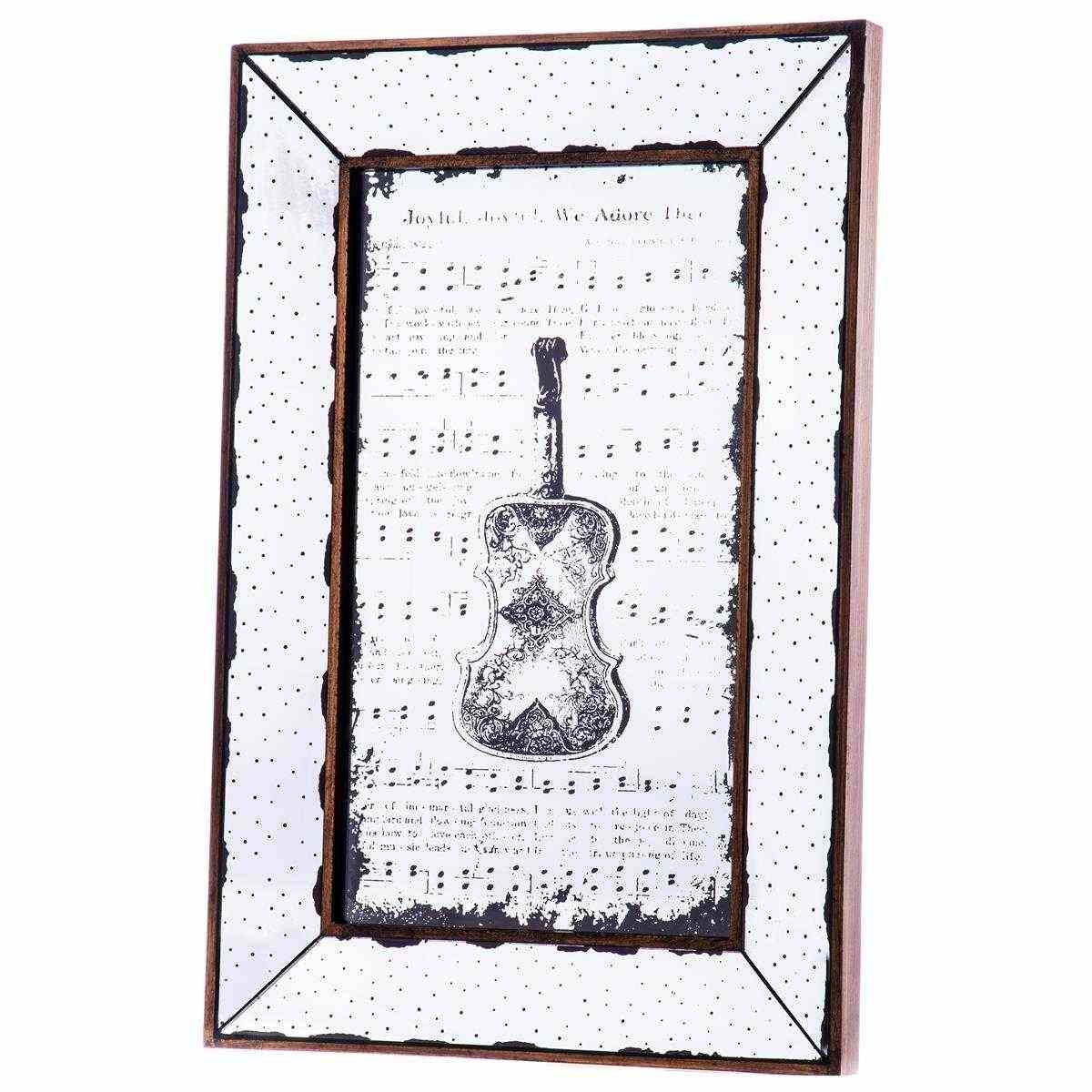 Motiv-Spiegel Geige #63553