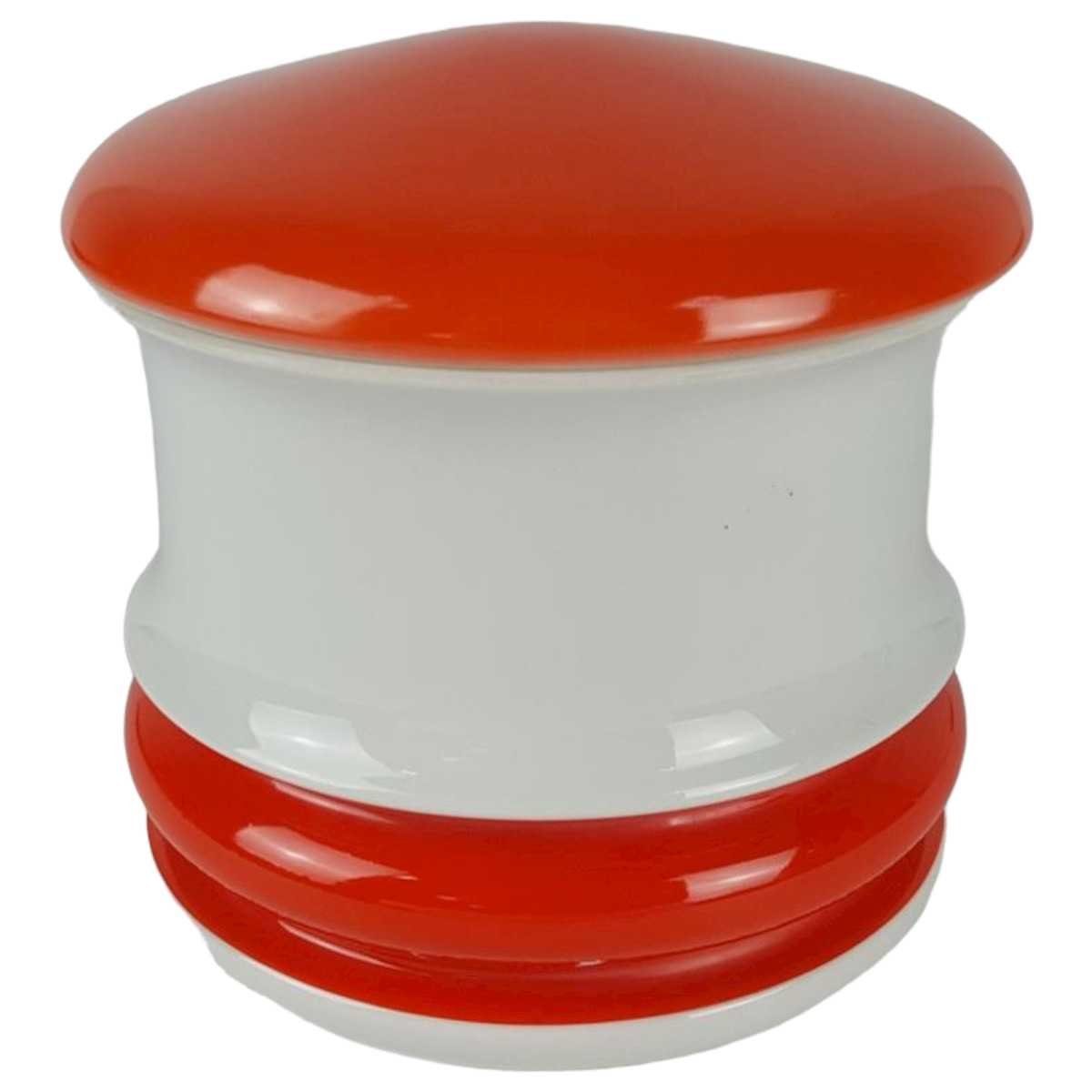 Vorratsdose mit Deckel handgemalt Thomas Porzellan gebraucht - gut