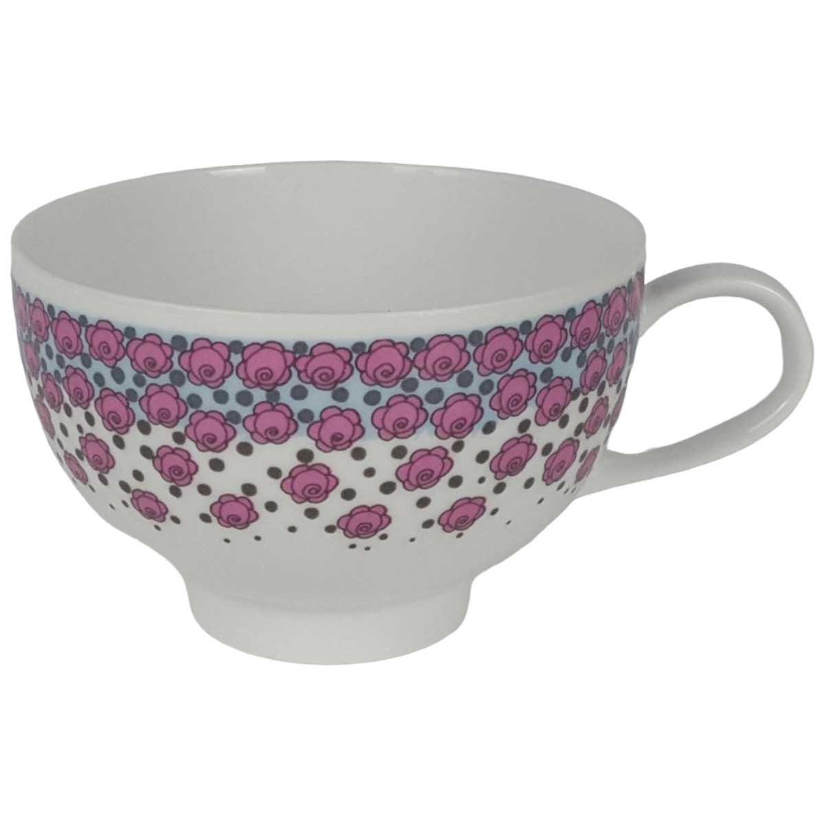 Kaffeetasse Tasse Friesland Melitta Rom Röschendekor gebraucht - sehr gut