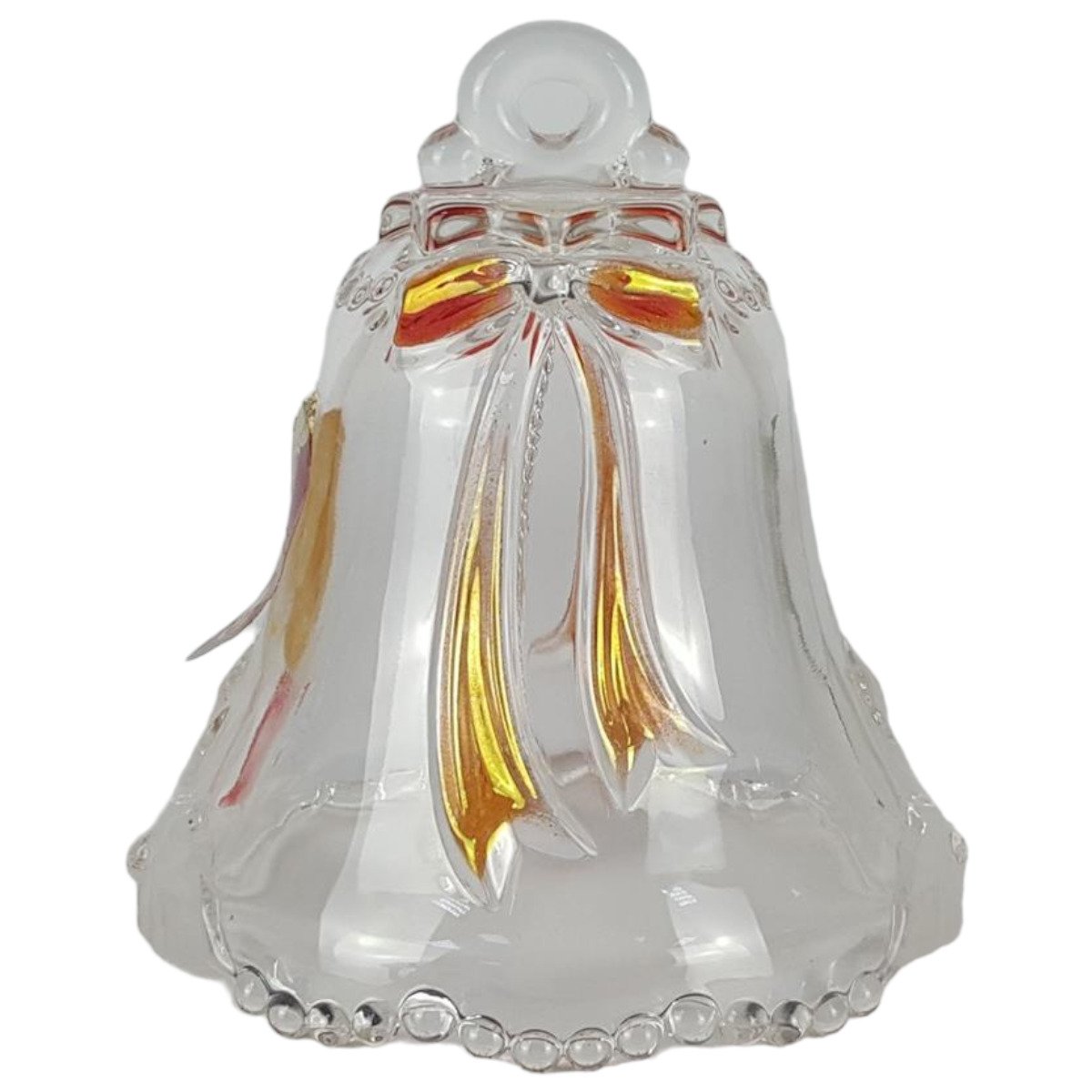 Deko Glocke 10,8 cm Original Walther Glas gebraucht - gut