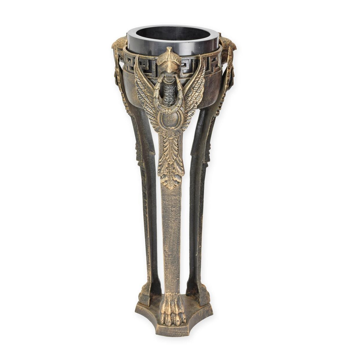 Pflanzgefäß Gusseisen Greif auf Stand