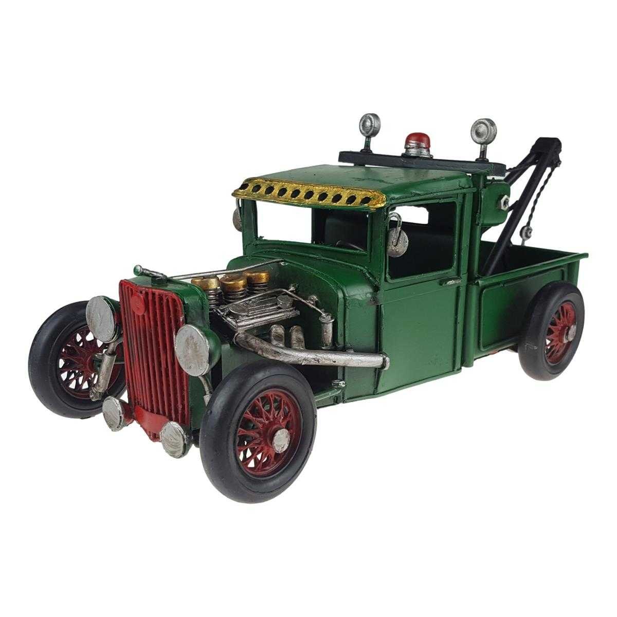 Blechmodell Blechauto Modellauto Hot Rod Abschleppwagen